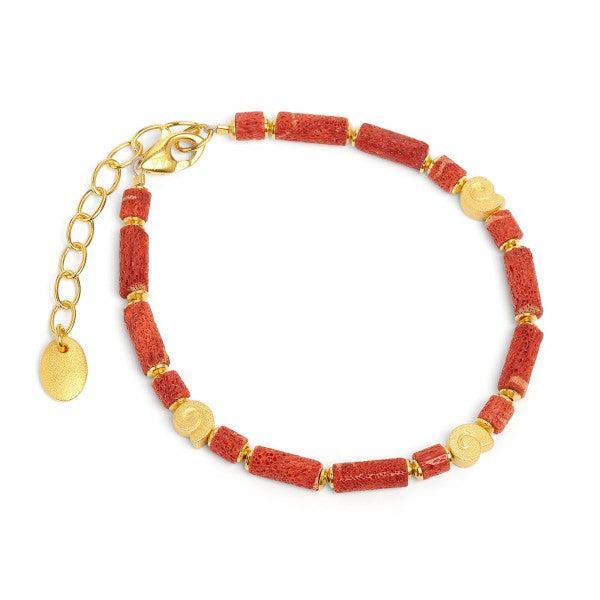 Marie Coral Bracelet-Jewelry-Bernd Wolf-Sorrel Sky Gallery