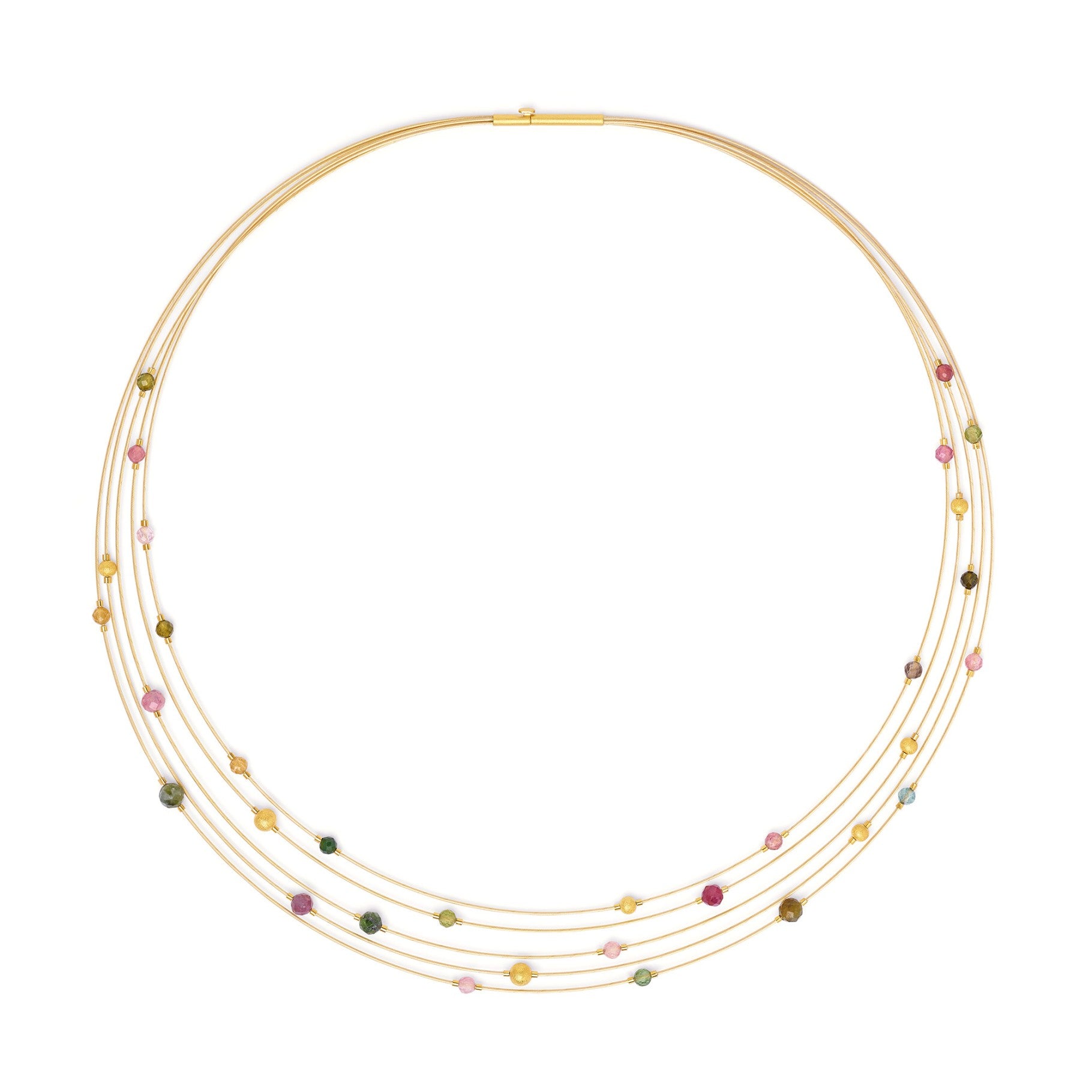 Planety necklace Tourmaline-Jewelry-Bernd Wolf-Sorrel Sky Gallery