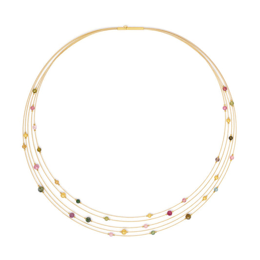 Planety necklace Tourmaline-Jewelry-Bernd Wolf-Sorrel Sky Gallery