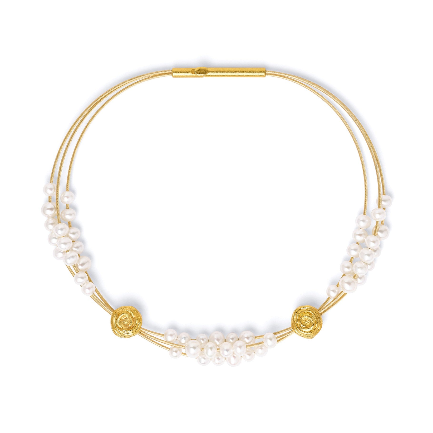 Rosalinde bracelet Freshwater Pearl-Jewelry-Bernd Wolf-Sorrel Sky Gallery