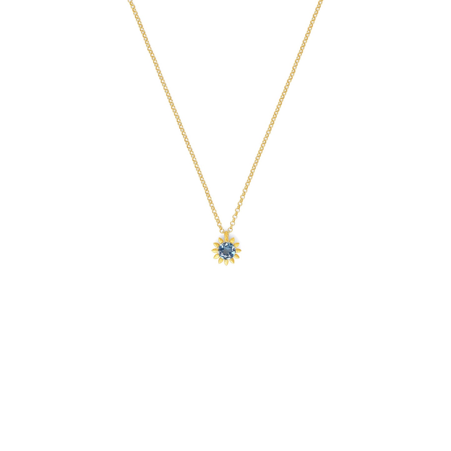 Solei Topaz Pendant-Jewelry-Bernd Wolf-Sorrel Sky Gallery