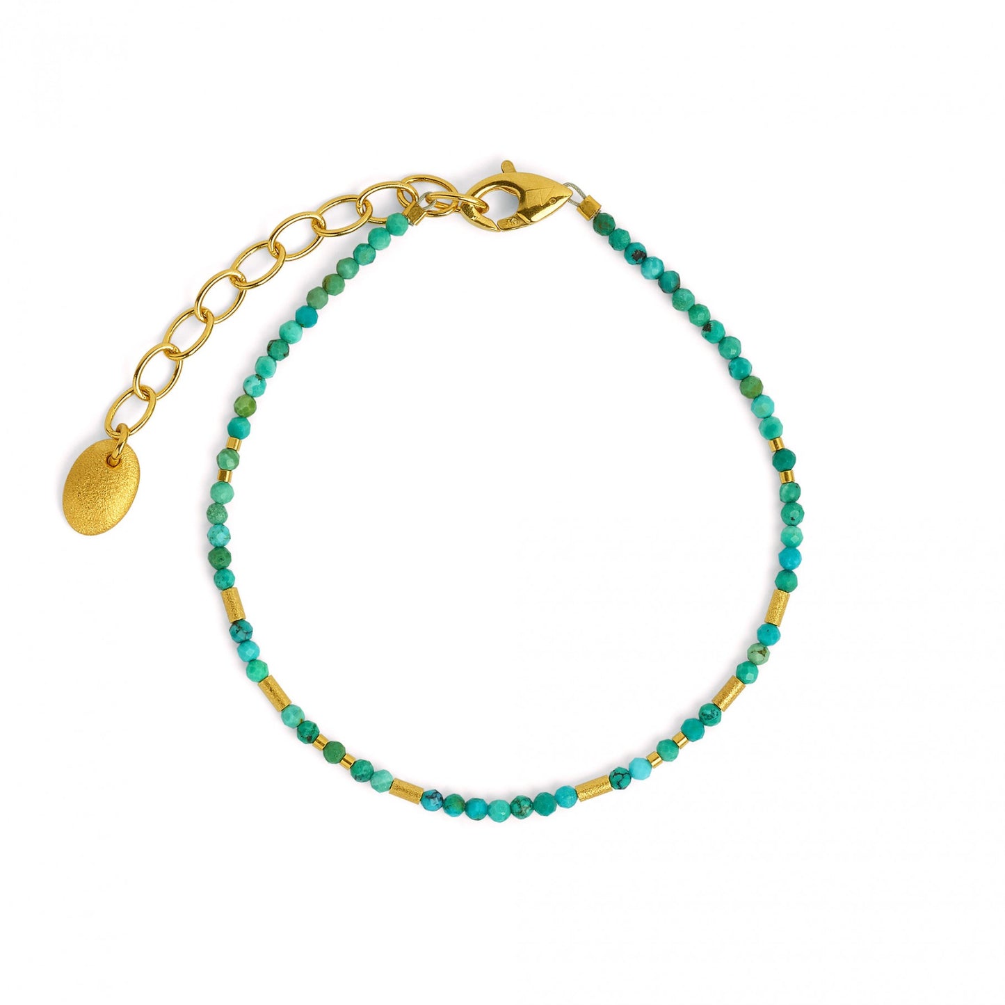 Tabaci Turquoise Bracelet-Jewelry-Bernd Wolf-Sorrel Sky Gallery