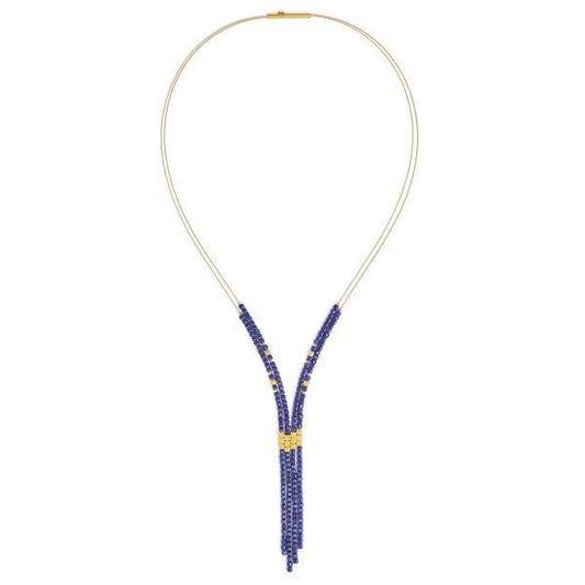 Yacusa Lapis Necklace-Jewelry-Bernd Wolf-Sorrel Sky Gallery