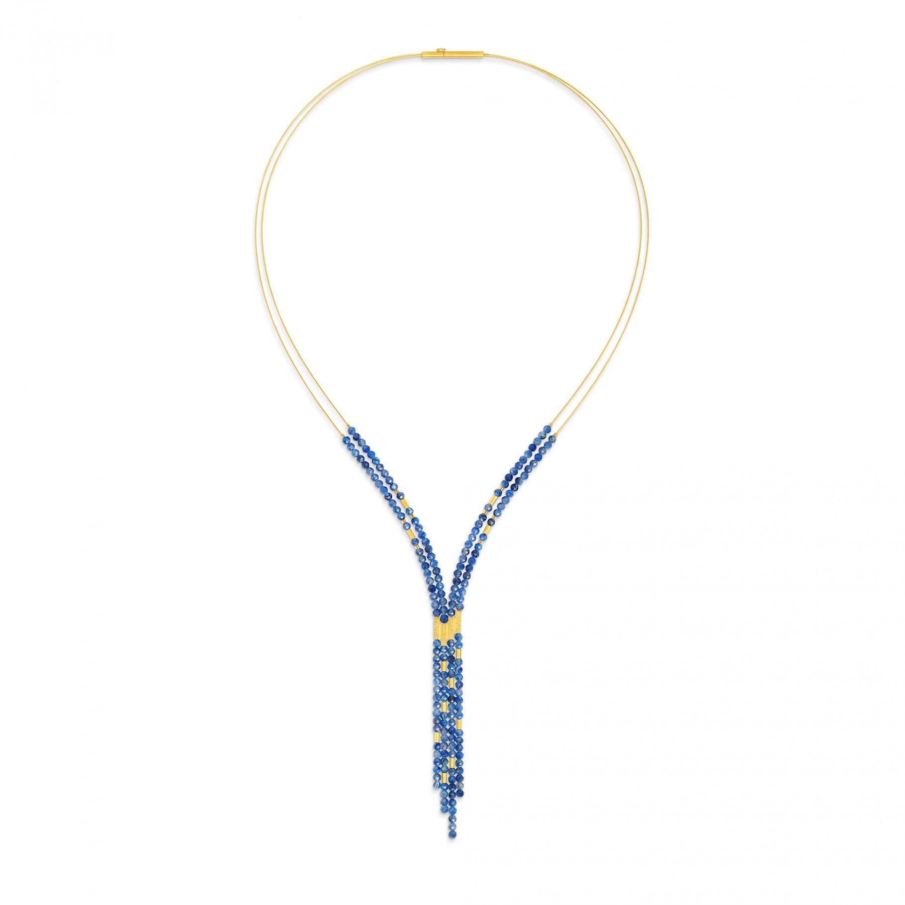 Yanika necklace Kyanite-Jewelry-Bernd Wolf-Sorrel Sky Gallery