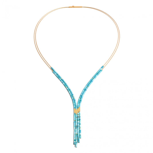Yanizzi Turquoise Necklace-Jewelry-Bernd Wolf-Sorrel Sky Gallery