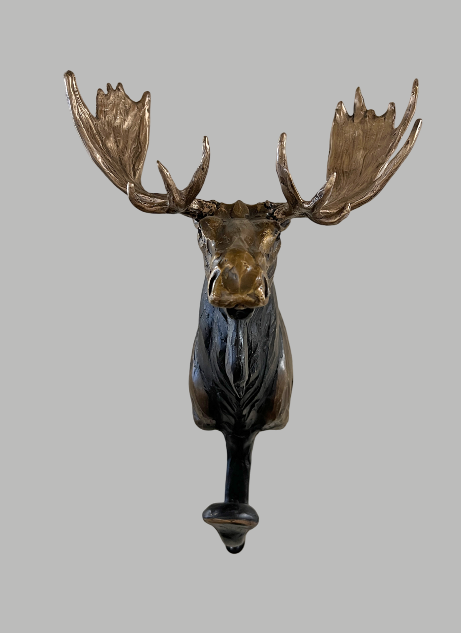 Bull Moose Coat Rack-Sculpture-Bryce Pettit-Sorrel Sky Gallery