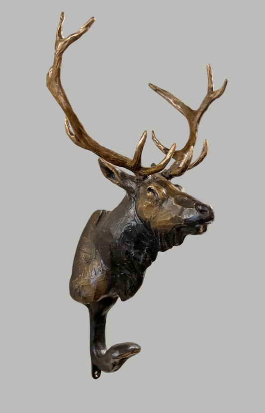 Elk Coat Rack-Sculpture-Bryce Pettit-Sorrel Sky Gallery