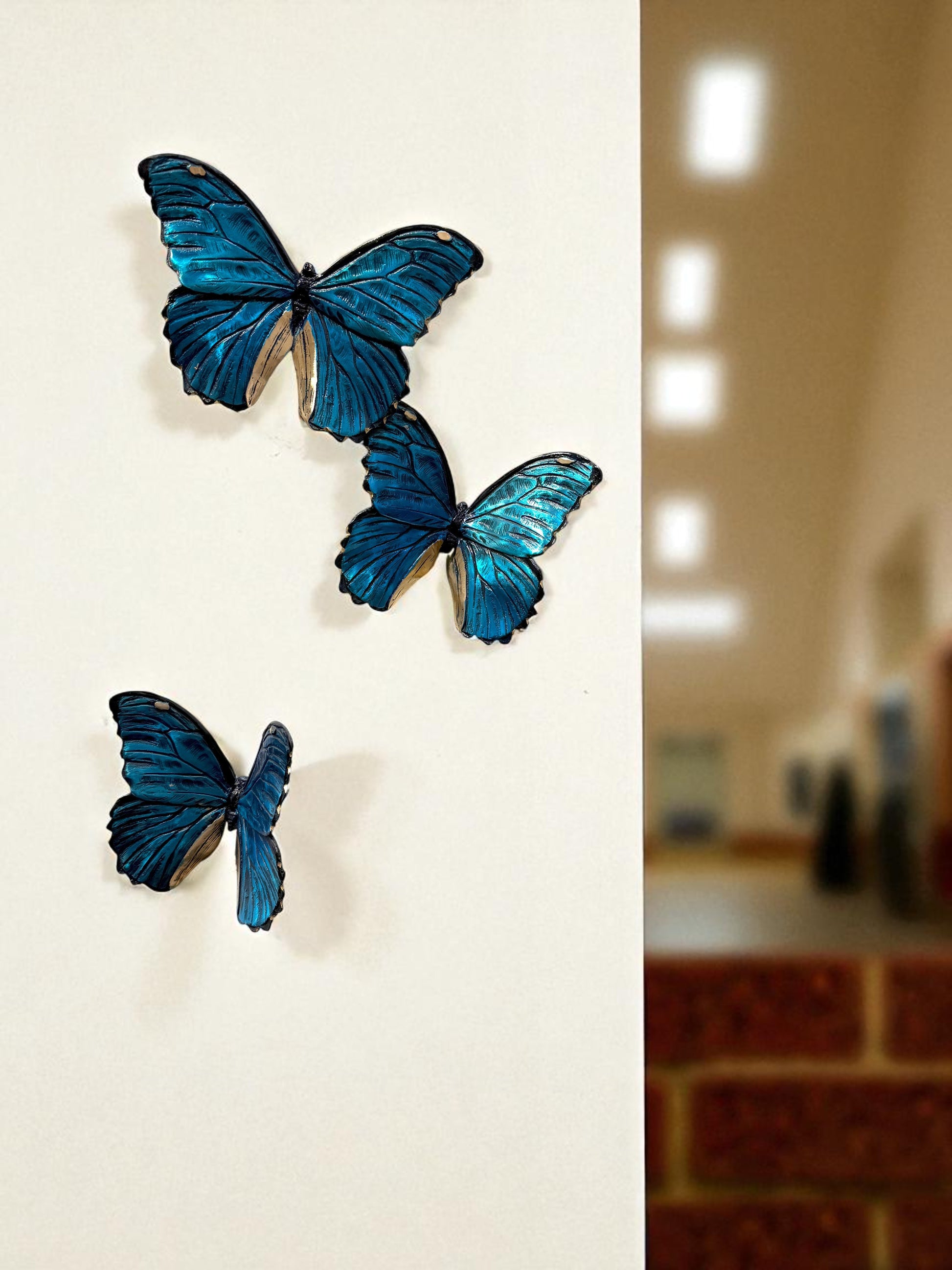 Large Butterflies - Set of 12-Sculpture-Bryce Pettit-Sorrel Sky Gallery