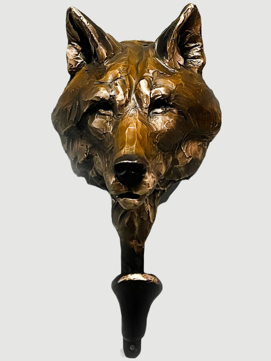 Wolf Coat Rack-Sculpture-Bryce Pettit-Sorrel Sky Gallery
