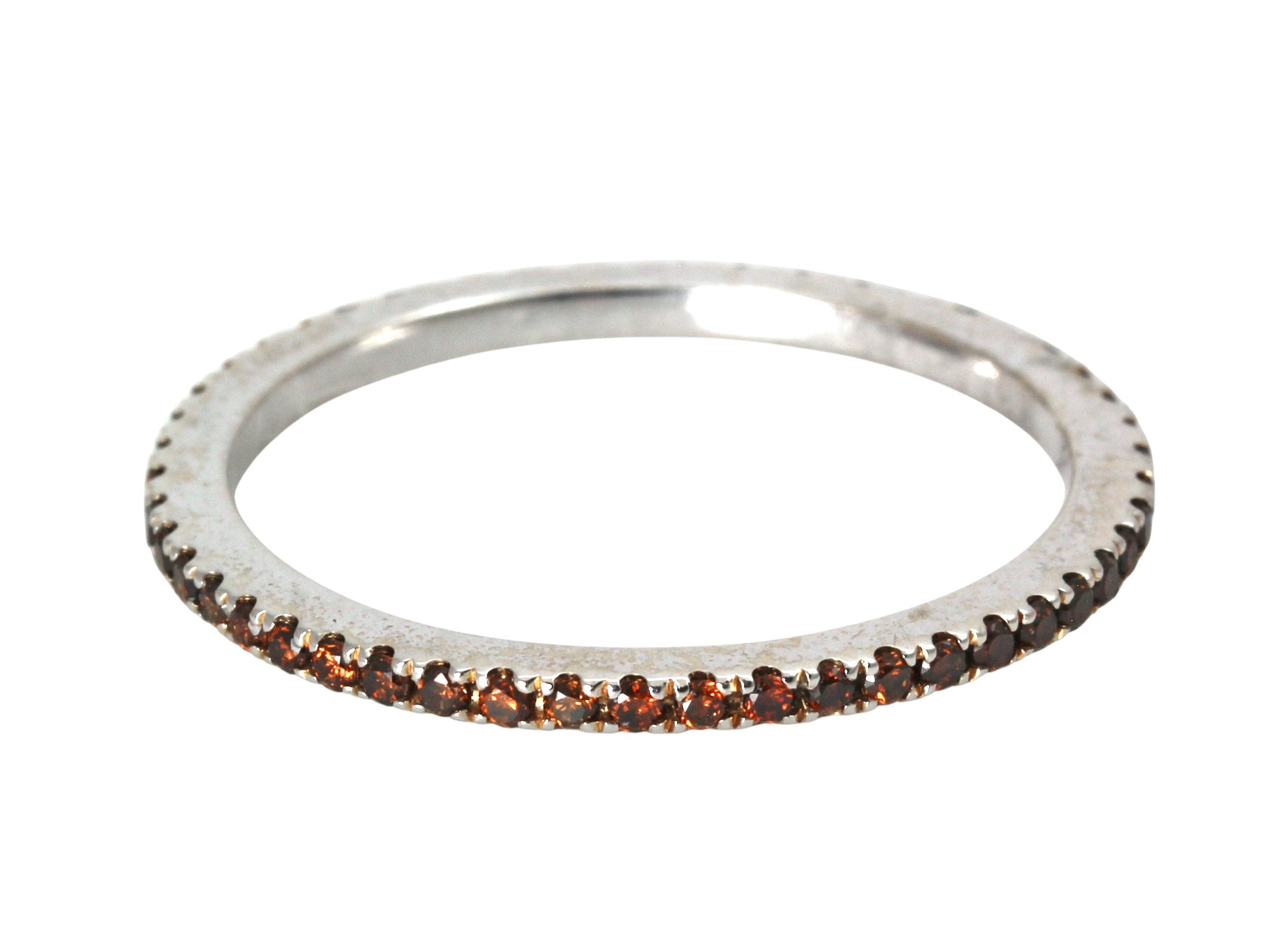 Chocolate Diamond Eternity Band-Jewelry-Cherie Dori-Sorrel Sky Gallery