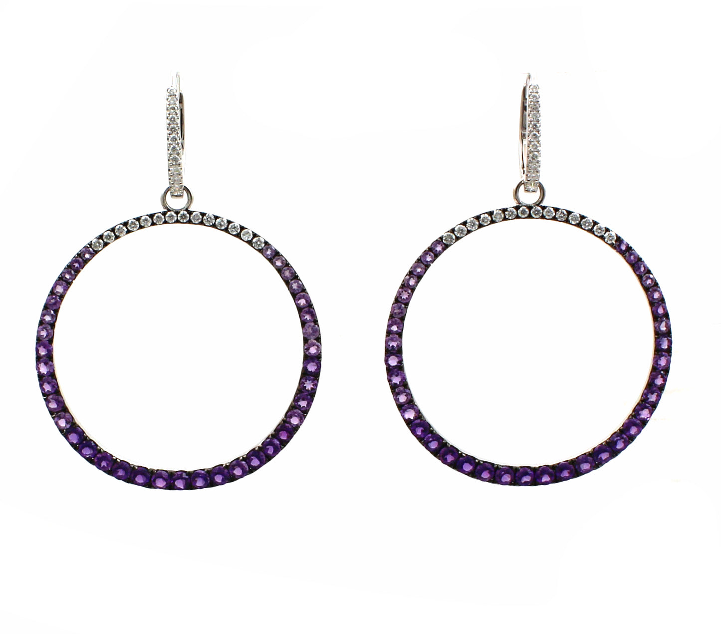 Creole Round Earrings-Jewelry-Cherie Dori-Sorrel Sky Gallery