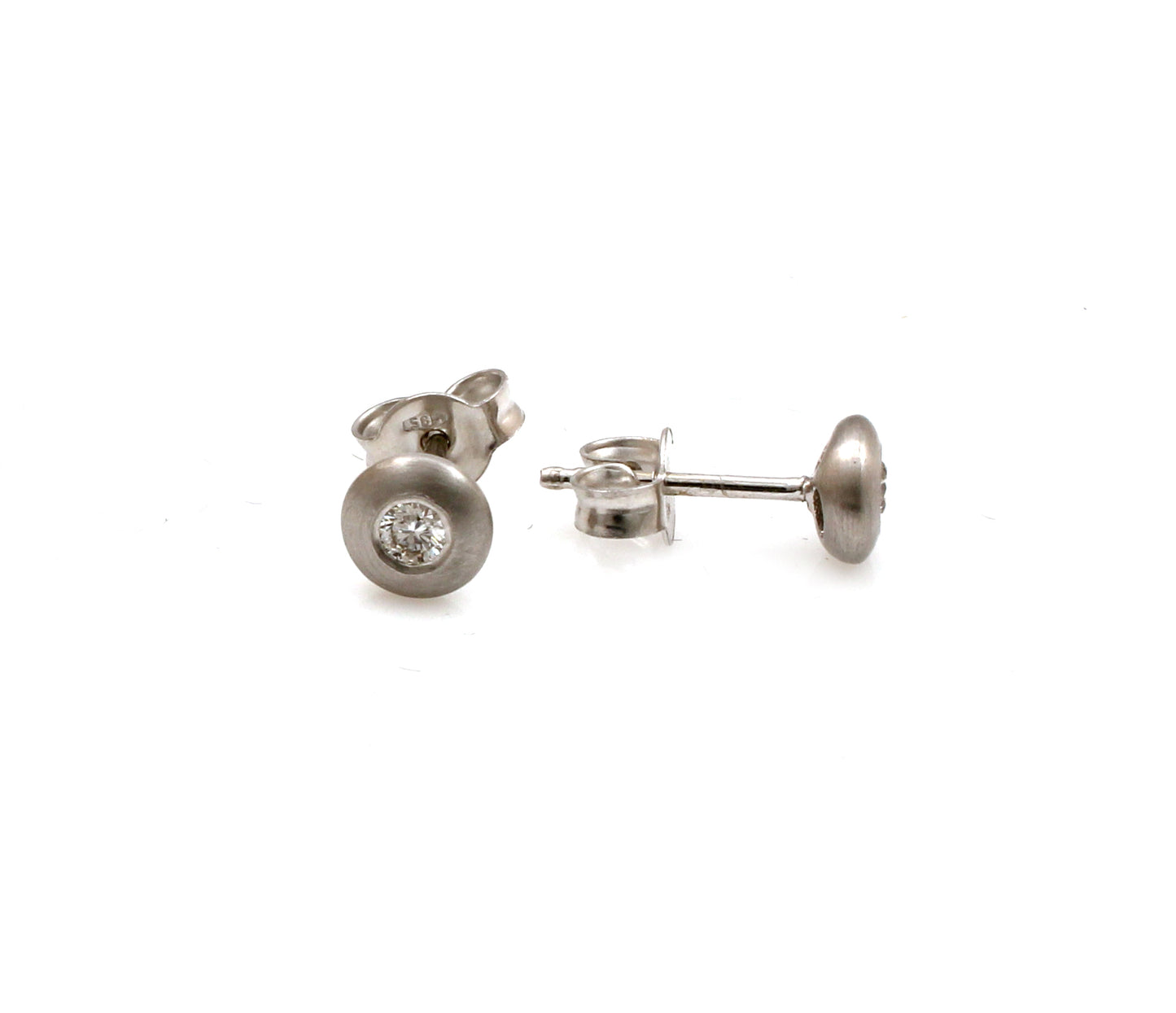 Diamond Gold Earrings-Jewelry-Cherie Dori-Sorrel Sky Gallery