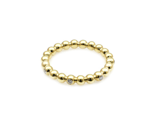Rotund Eternity Band Ring-Jewelry-Cherie Dori-Sorrel Sky Gallery