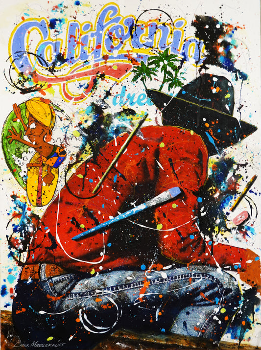 Cowabunga Cowboy-Painting-Chuck Middlekauff-Sorrel Sky Gallery