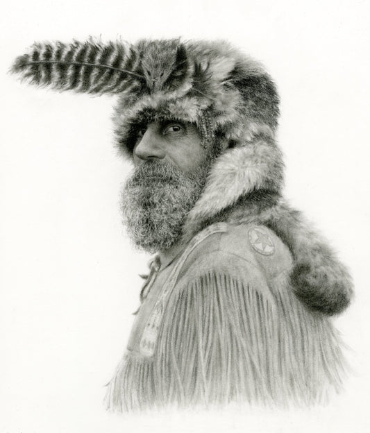 Ole Trapper-Painting-Cindy Long-Sorrel Sky Gallery