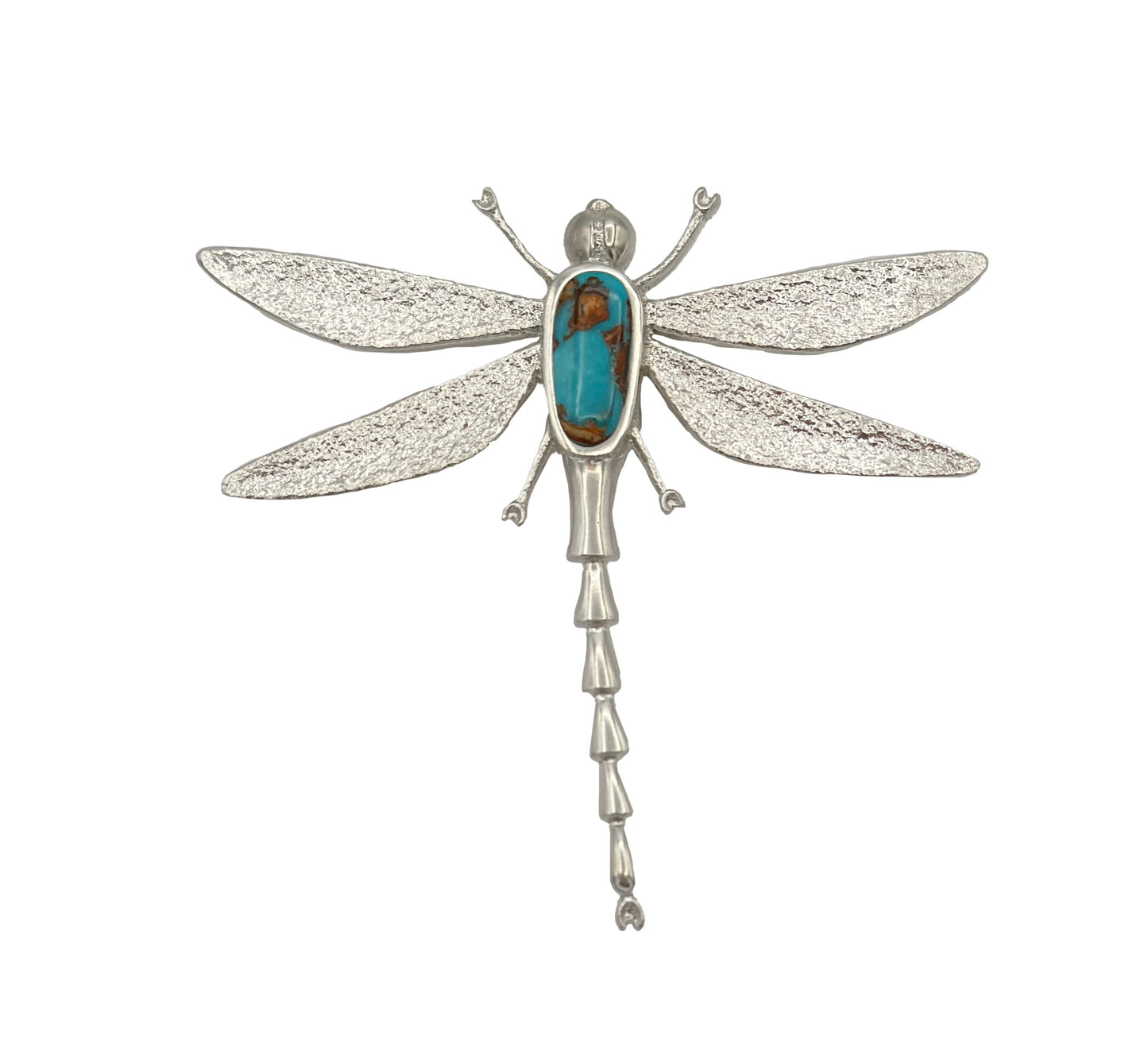 Dragonfly Pendant-Jewelry-Darryl Begay-Sorrel Sky Gallery