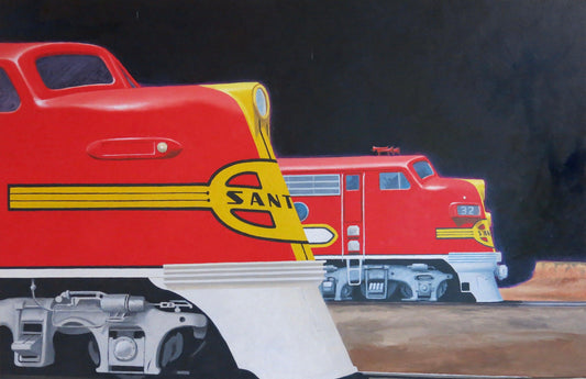 Waiting-Painting-David Knowlton-Sorrel Sky Gallery