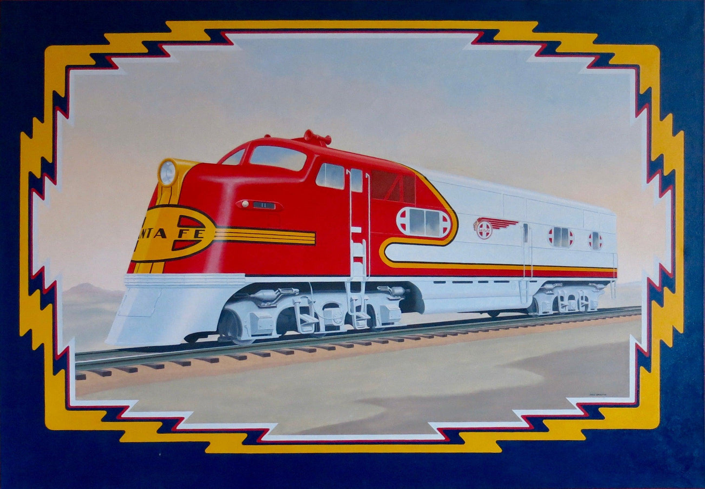 Warbonnet-Painting-David Knowlton-Sorrel Sky Gallery