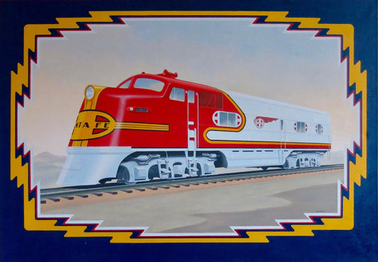 Warbonnet-Painting-David Knowlton-Sorrel Sky Gallery