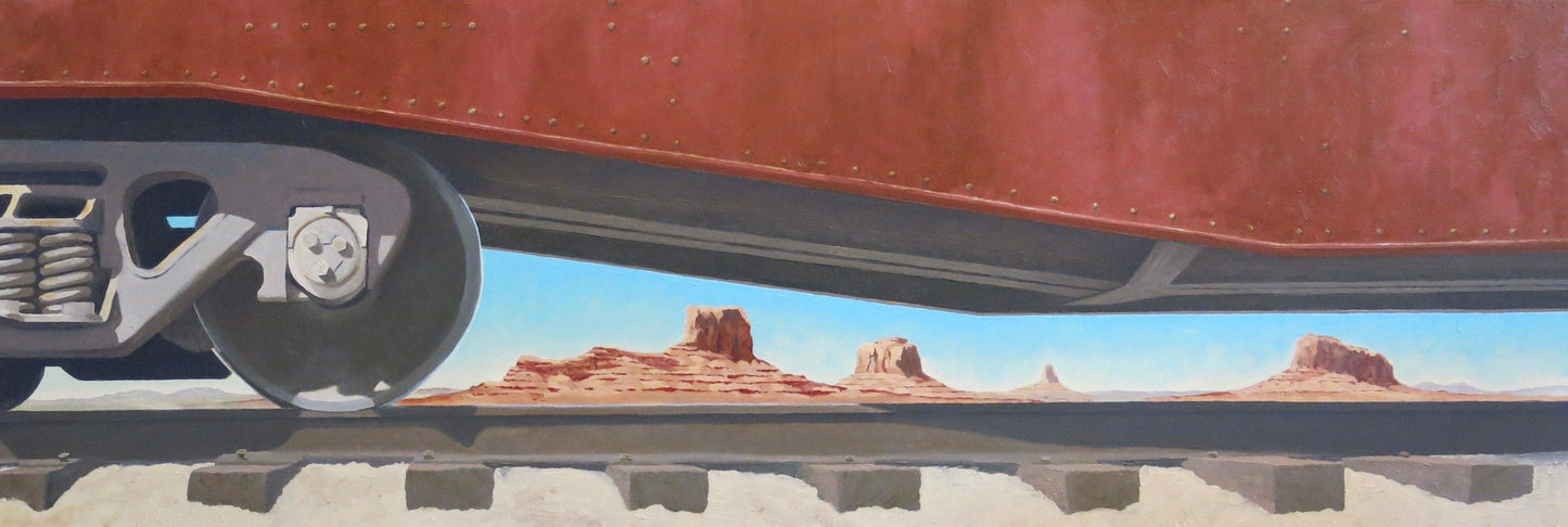 Western Freight-Painting-David Knowlton-Sorrel Sky Gallery