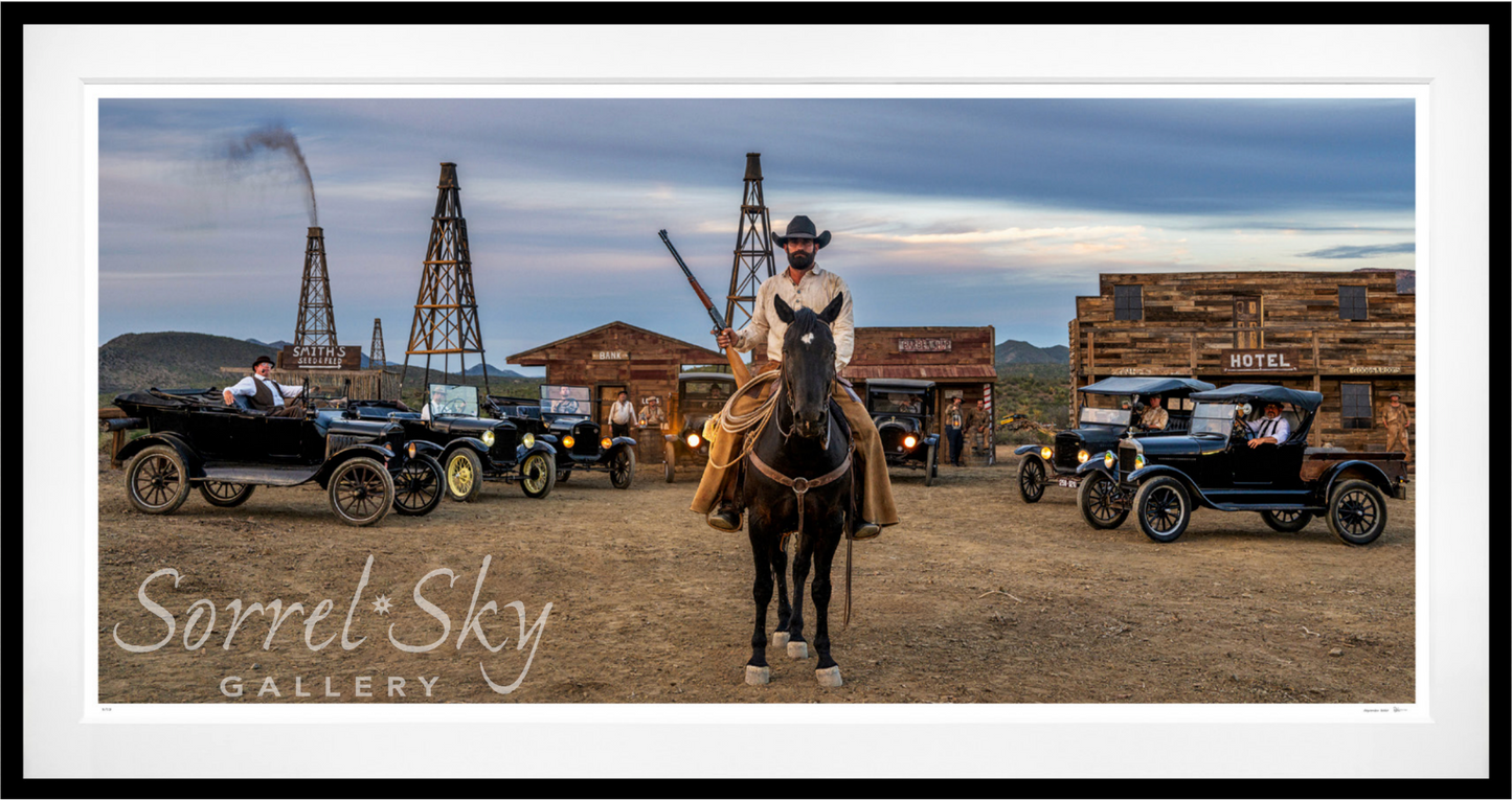 Boom Town (Colour)-Photographic Print-David Yarrow-Sorrel Sky Gallery