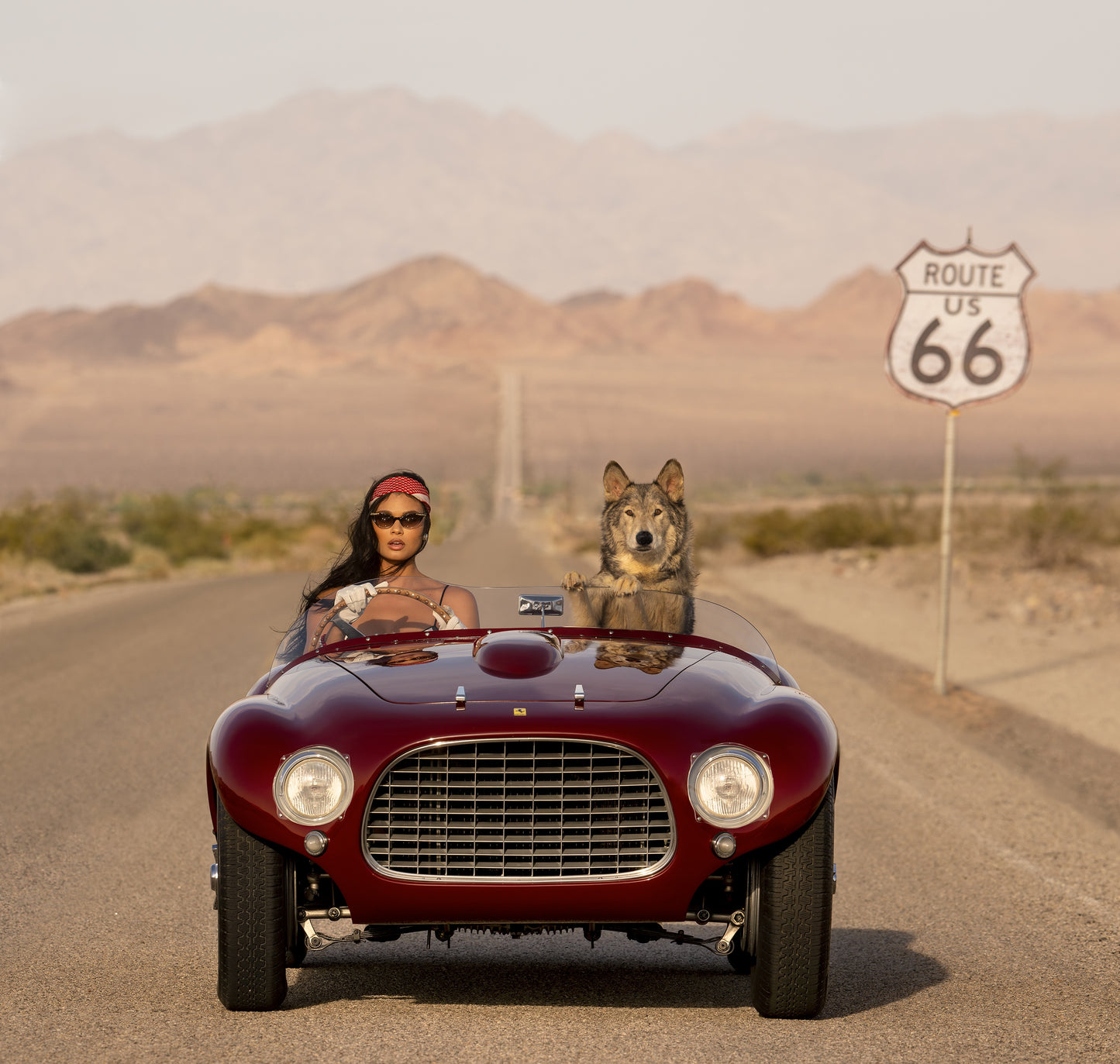 Ferrari - Colour-Photographic Print-David Yarrow-Sorrel Sky Gallery