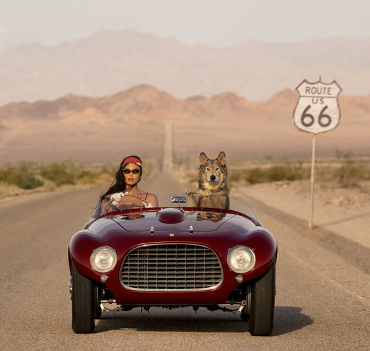Ferrari - Colour-Photographic Print-David Yarrow-Sorrel Sky Gallery