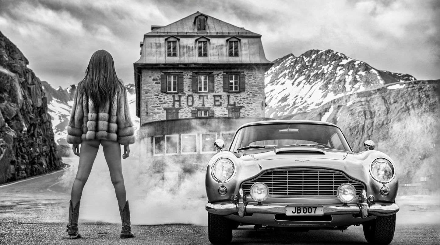 HOTEL BOND - B&W-Photographic Print-David Yarrow-Sorrel Sky Gallery