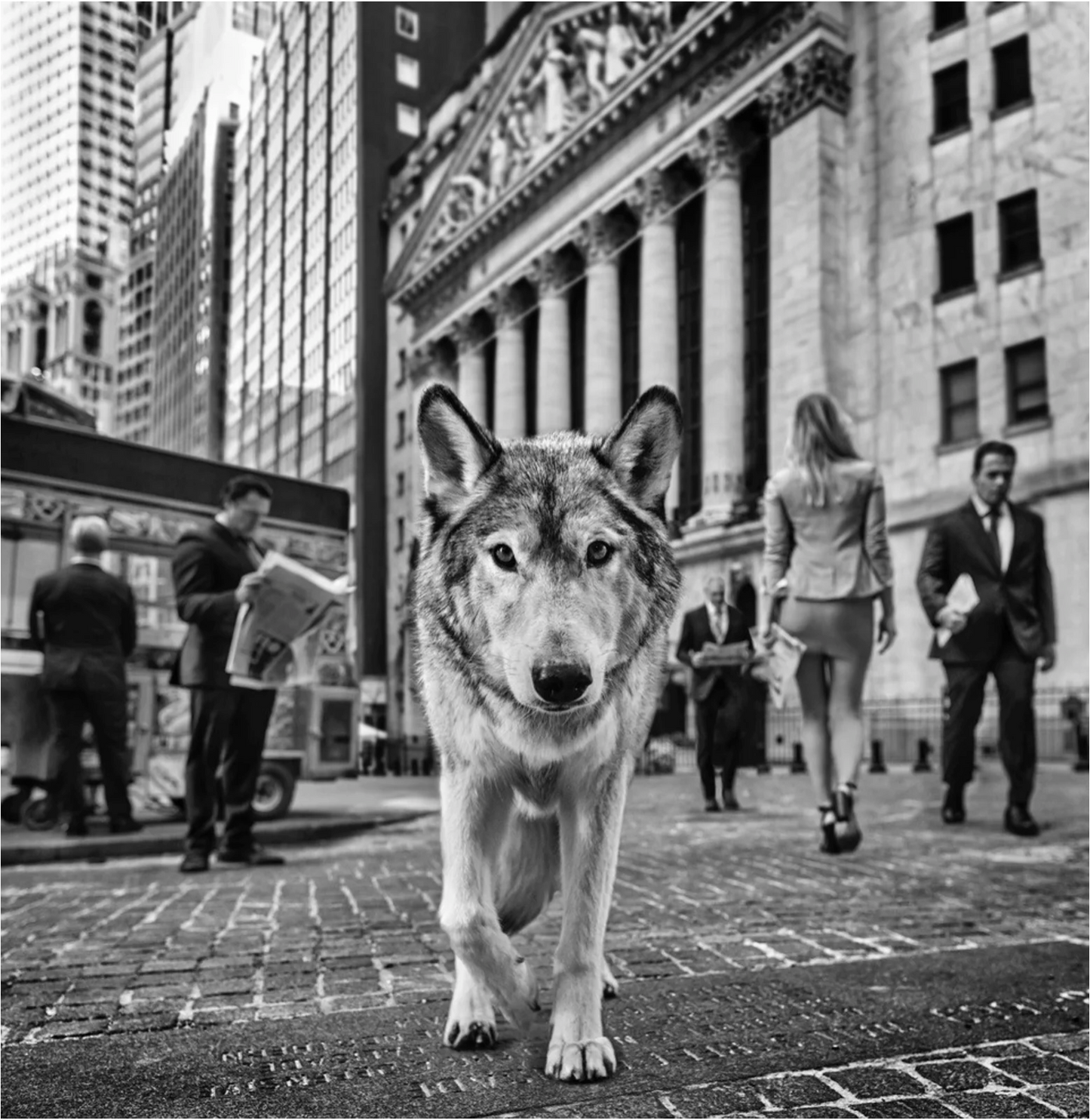Once Upon a Time on Wall Street-Photographic Print-David Yarrow-Sorrel Sky Gallery