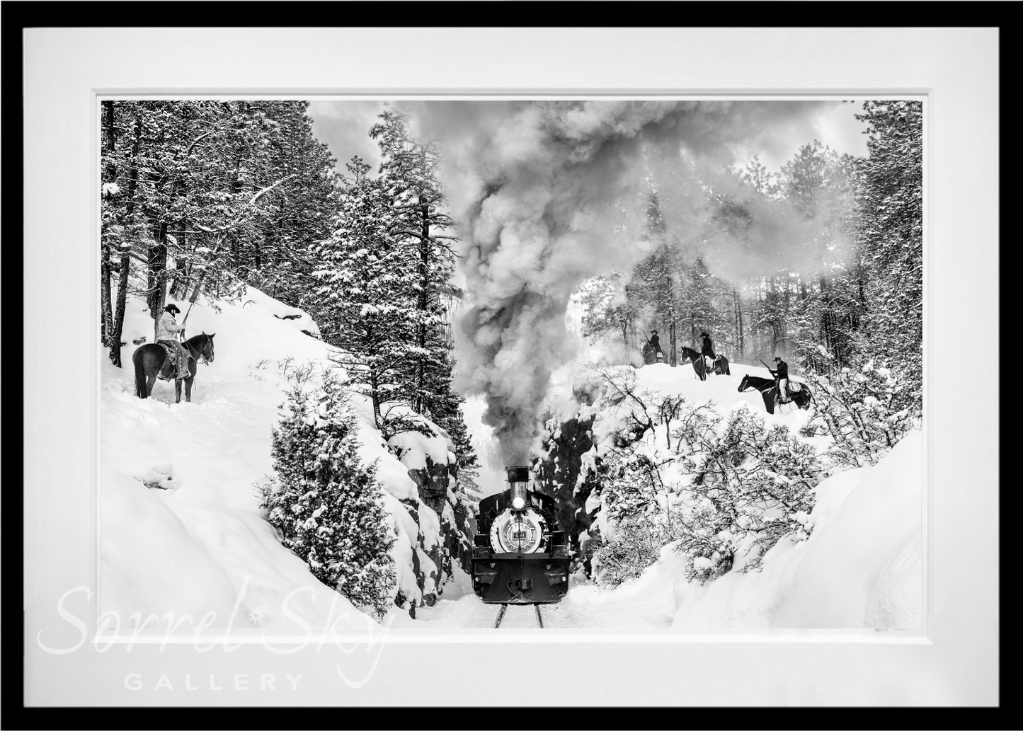 Outlaws-Photographic Print-David Yarrow-Sorrel Sky Gallery
