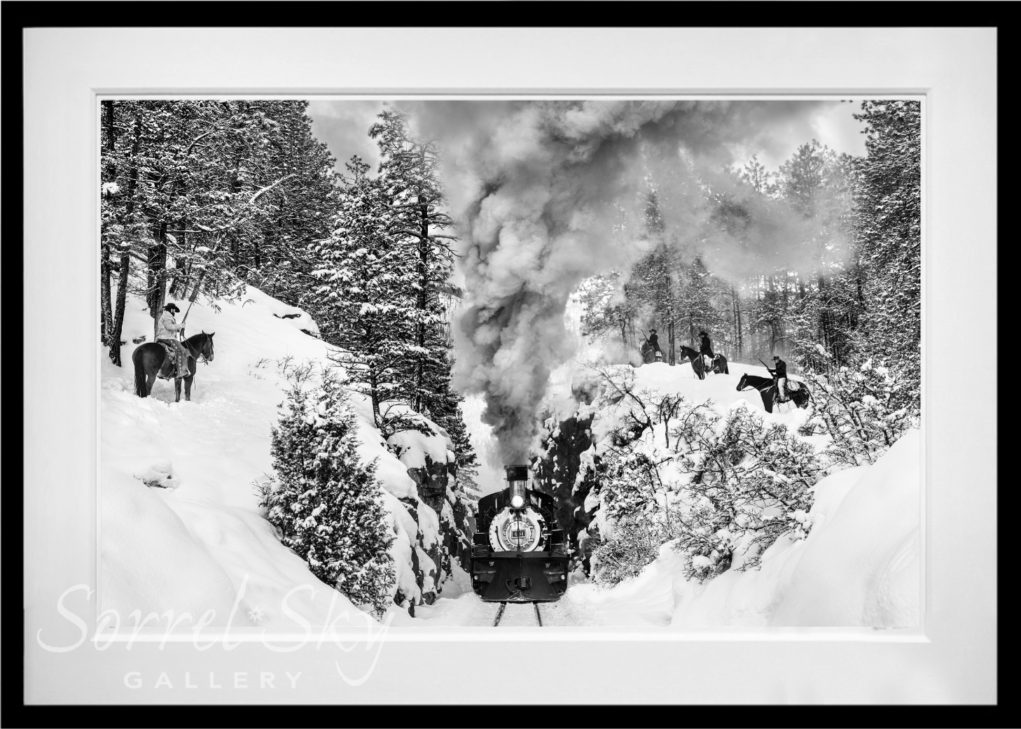 Outlaws-Photographic Print-David Yarrow-Sorrel Sky Gallery