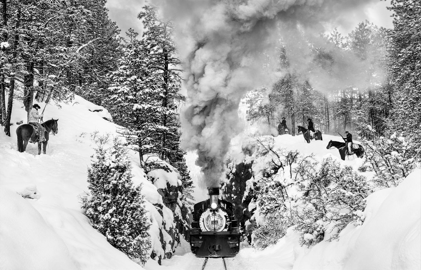 Outlaws-Photographic Print-David Yarrow-Sorrel Sky Gallery
