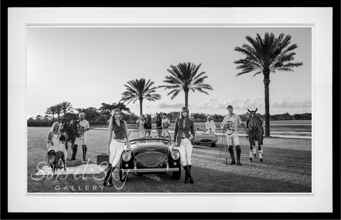 Players (BW)-Photographic Print-David Yarrow-Sorrel Sky Gallery