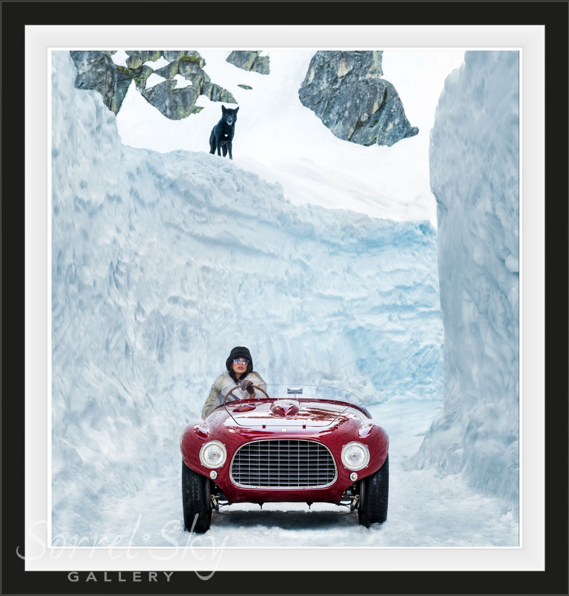 Rear View Mirror - Color-Photographic Print-David Yarrow-Sorrel Sky Gallery