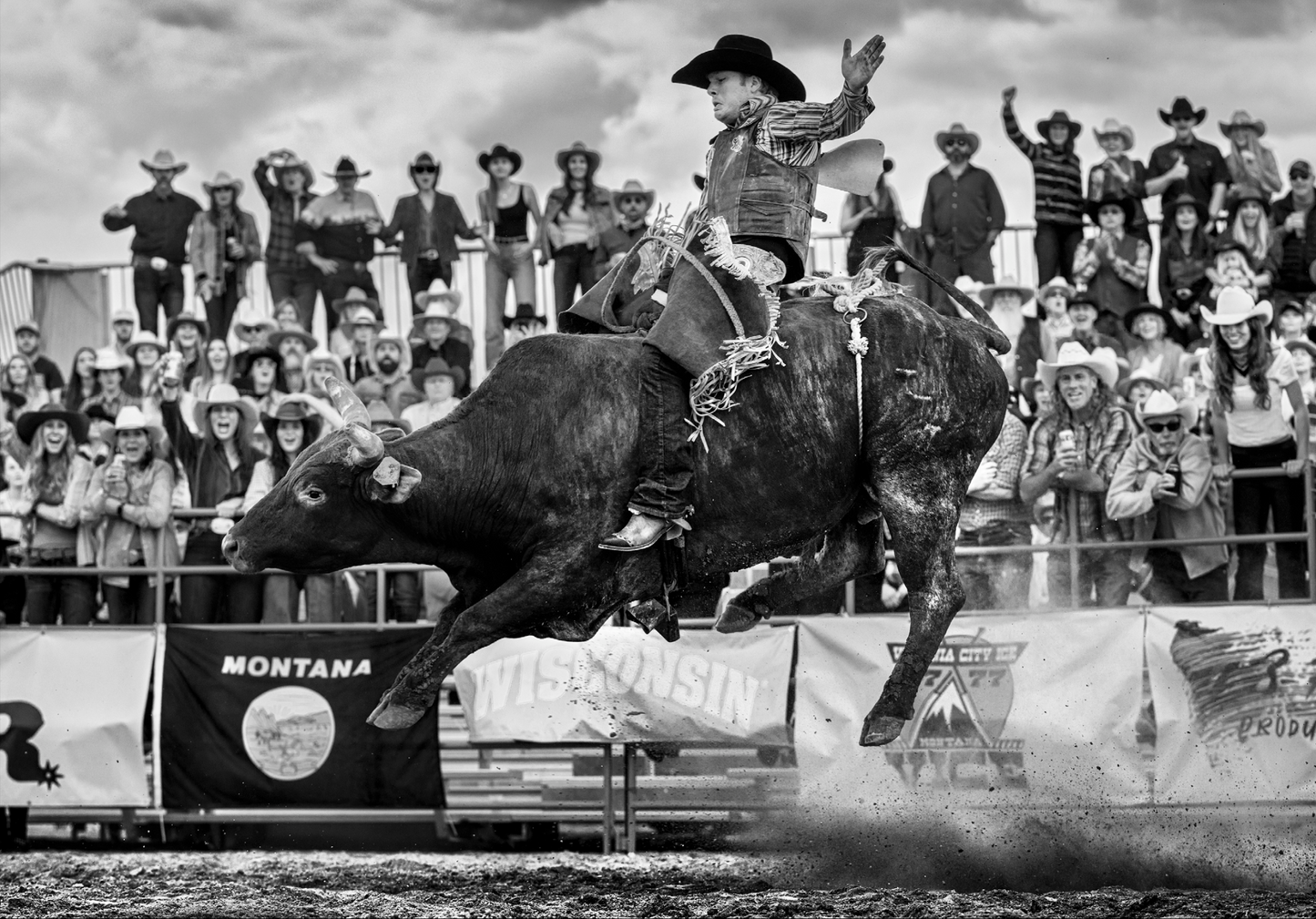 Ride The Bull-Photographic Print-David Yarrow-Sorrel Sky Gallery