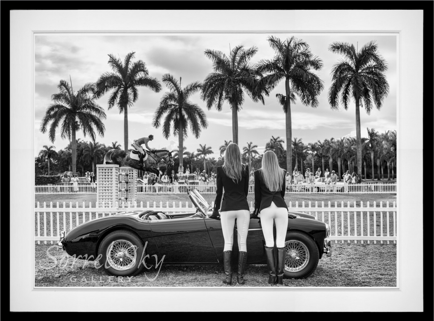 Riders (BW)-Photographic Print-David Yarrow-Sorrel Sky Gallery