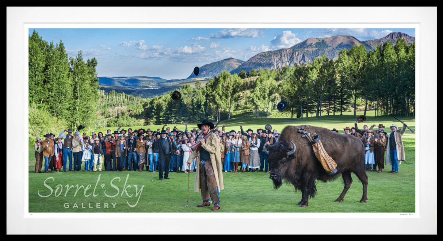 TELLURIDE’S HAPPY GILMORE - Colour-Photographic Print-David Yarrow-Sorrel Sky Gallery