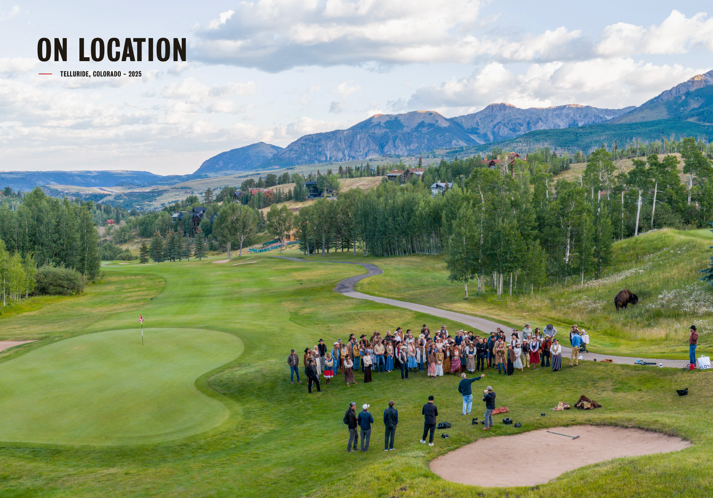 TELLURIDE’S HAPPY GILMORE - Colour-Photographic Print-David Yarrow-Sorrel Sky Gallery