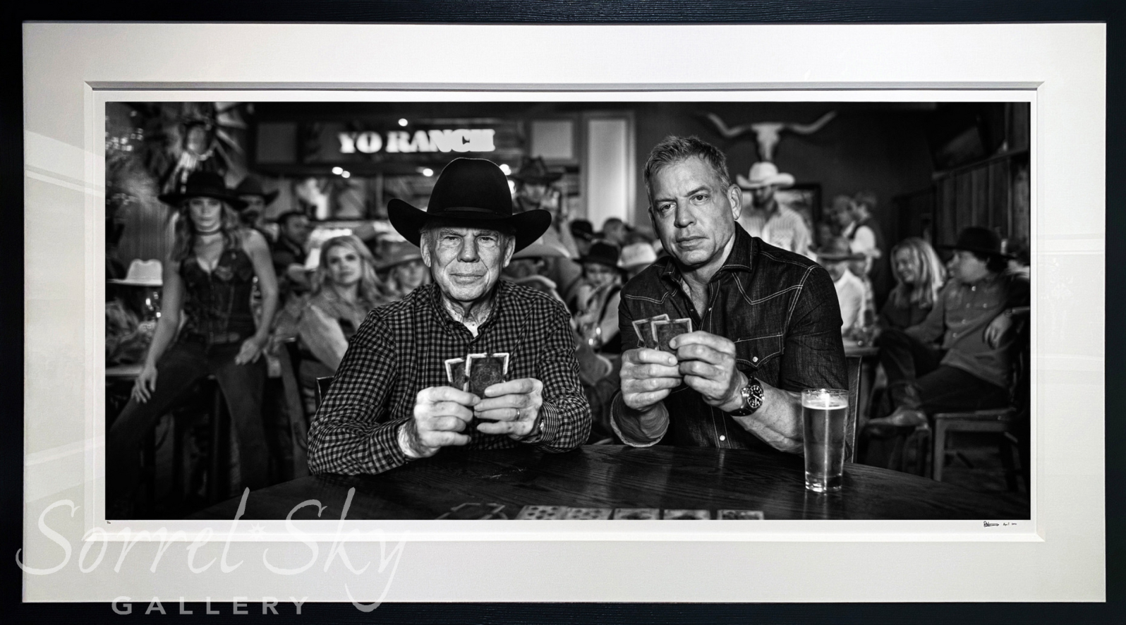 TEXAS HOLDEM-Photographic Print-David Yarrow-Sorrel Sky Gallery