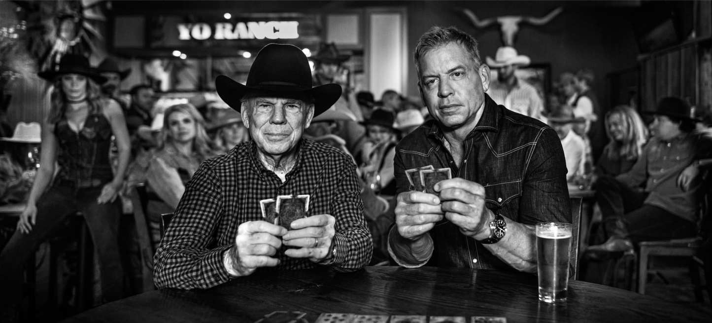 TEXAS HOLDEM-Photographic Print-David Yarrow-Sorrel Sky Gallery