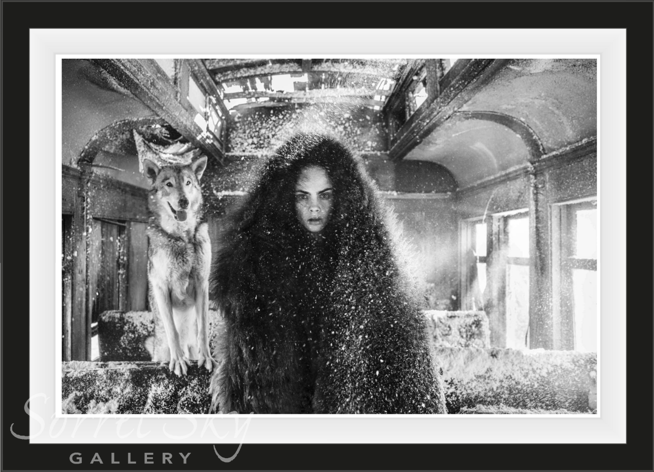THE GIRL WHO CRIED WOLF-Photographic Print-David Yarrow-Sorrel Sky Gallery