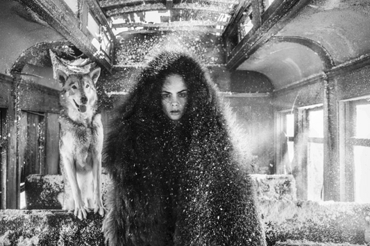 THE GIRL WHO CRIED WOLF-Photographic Print-David Yarrow-Sorrel Sky Gallery