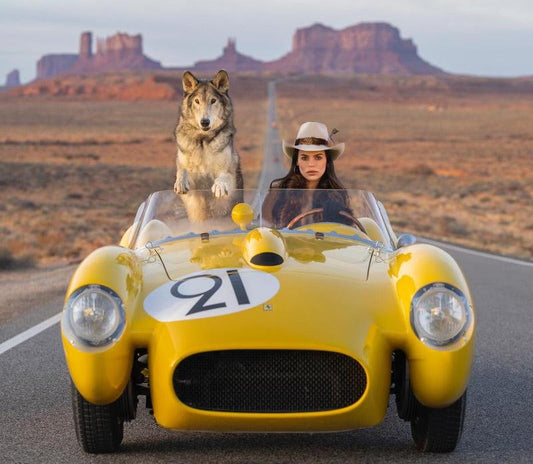 Testarossa (color)-Photographic Print-David Yarrow-Sorrel Sky Gallery