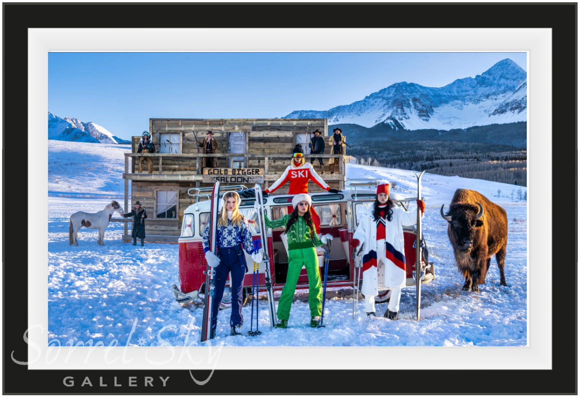 The Gold Digger Saloon-Photographic Print-David Yarrow-Sorrel Sky Gallery