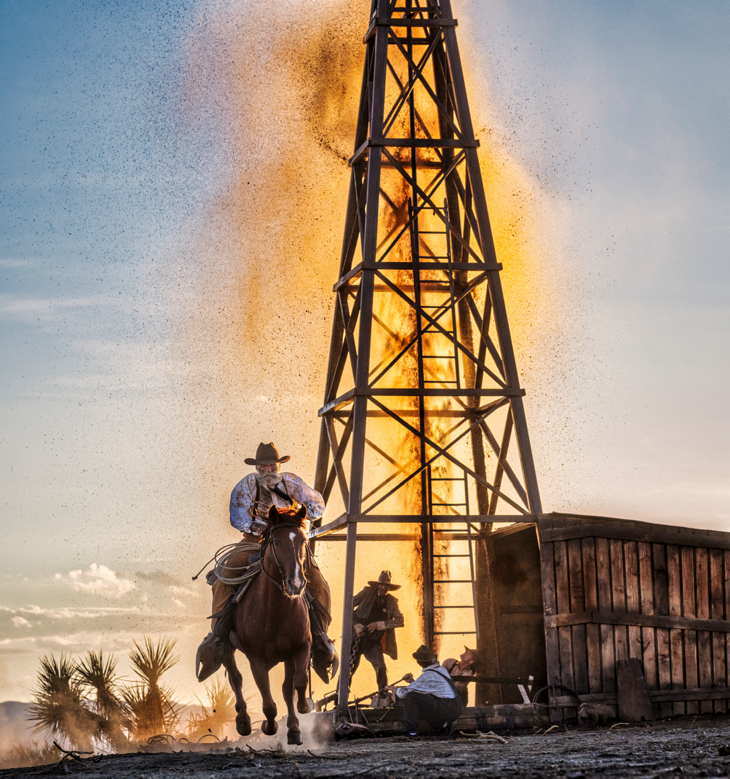 The Golden Age of Oil-Photographic Print-David Yarrow-Sorrel Sky Gallery