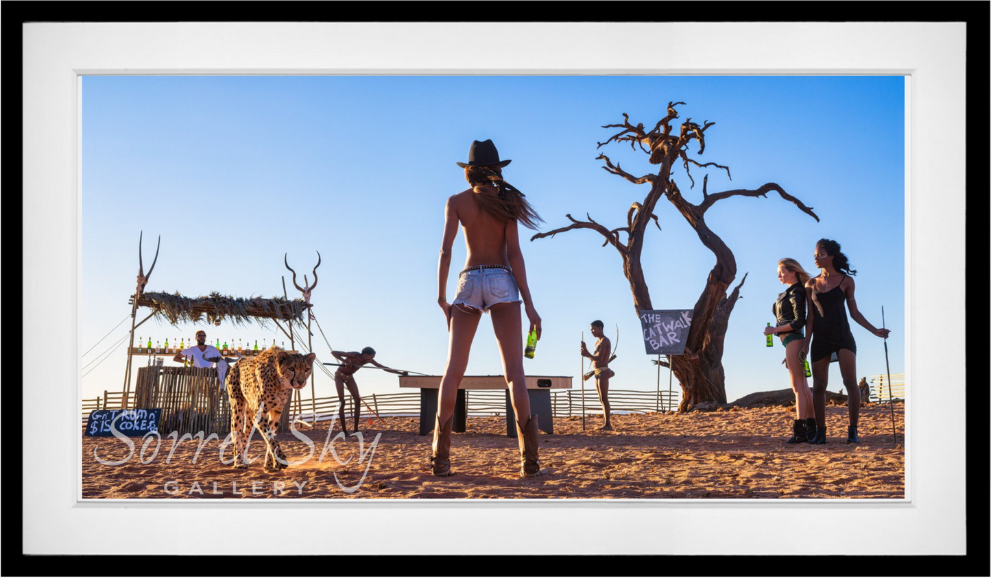 The Good, The Bad and The Ass (Colour)-Photographic Print-David Yarrow-Sorrel Sky Gallery