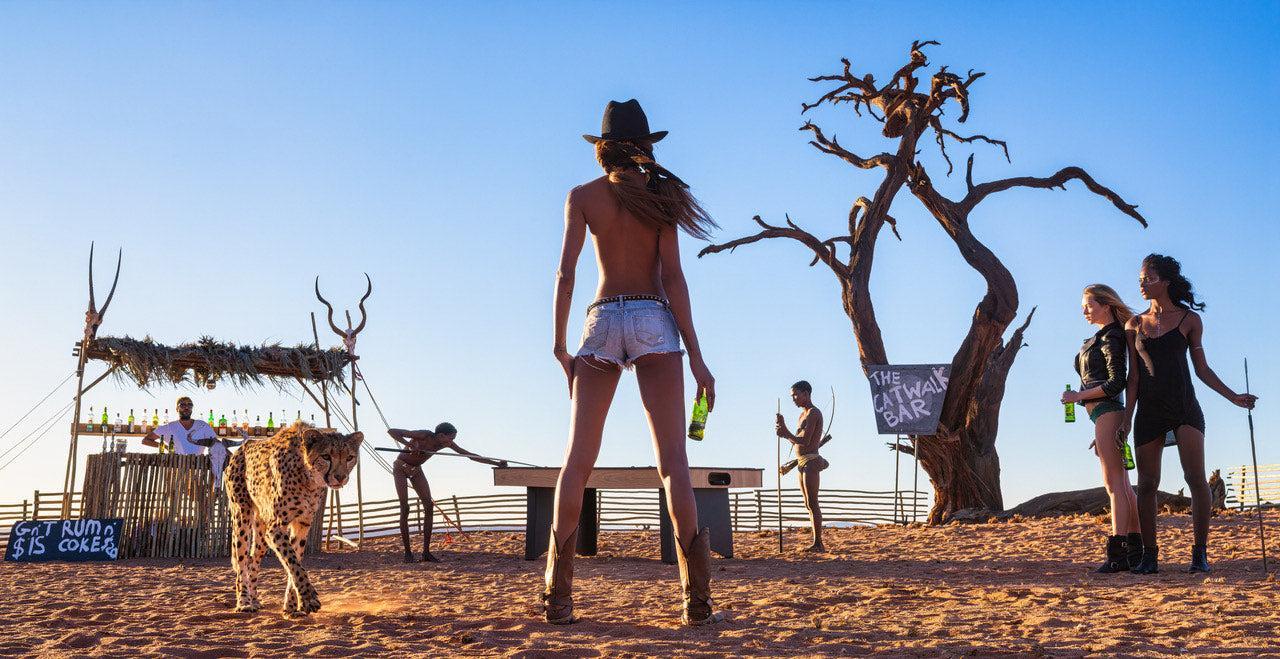 The Good, The Bad and The Ass (Colour)-Photographic Print-David Yarrow-Sorrel Sky Gallery