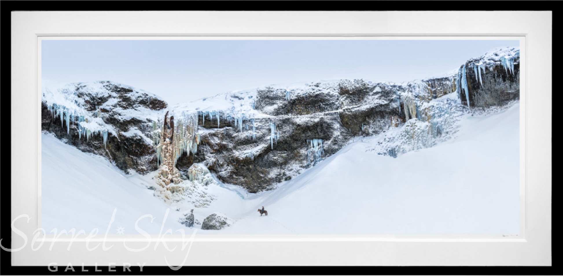 The Lonesome Cowboy-Photographic Print-David Yarrow-Sorrel Sky Gallery