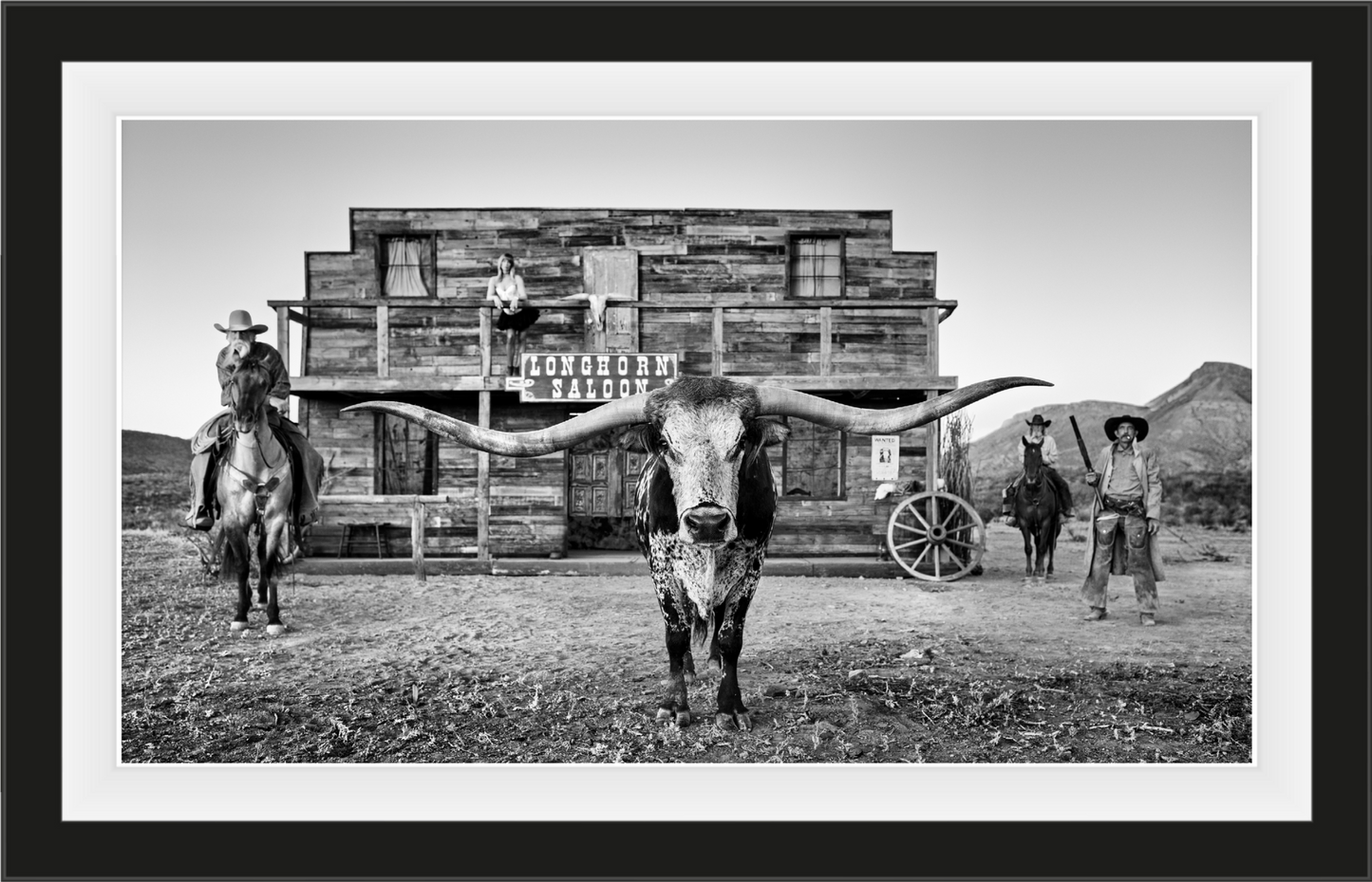 The Longhorn Saloon-Photographic Print-David Yarrow-Sorrel Sky Gallery