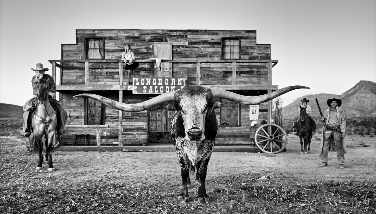 The Longhorn Saloon-Photographic Print-David Yarrow-Sorrel Sky Gallery